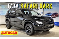 2022 Tata Safari Dark first look video 